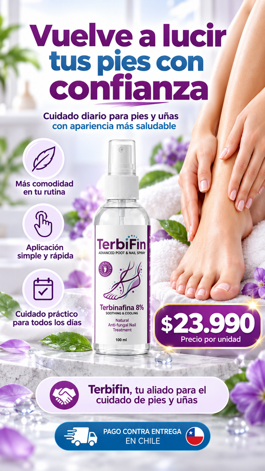 TerbiFin Spray | Cuidado para pies y uñas
